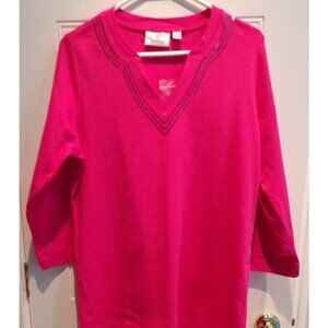 QUACKER FACTORY T-SHIRT-Red Sequins